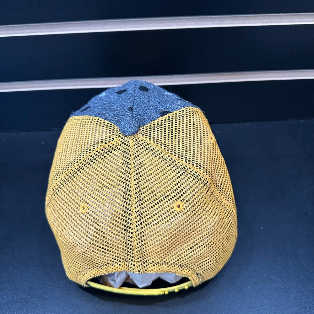 Von Dutch Gray & Yellow Patch Trucker Cap - Picture 3 of 5